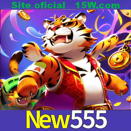 Imagem promocional da New555 mostrando a plataforma e suas vantagens
